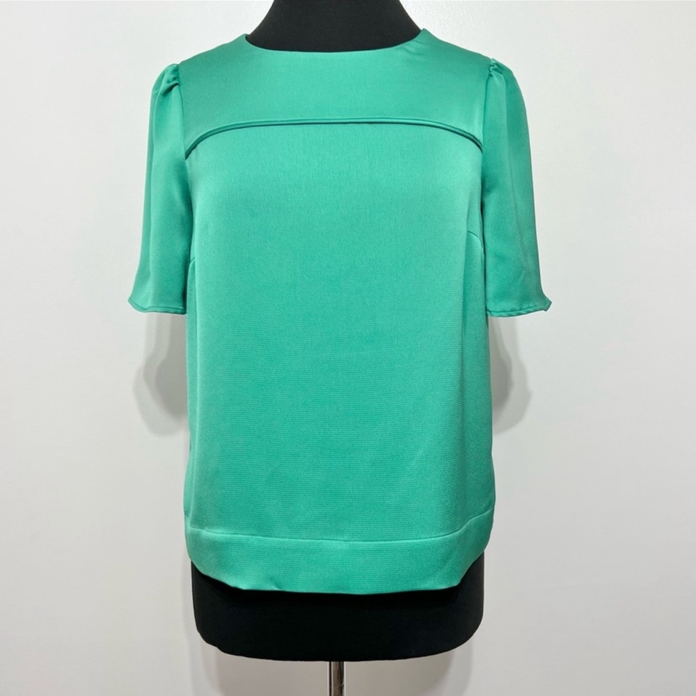J. Crew Hammered Satin Top
